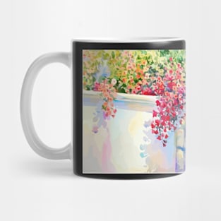 Country Flower garden cottage Mug